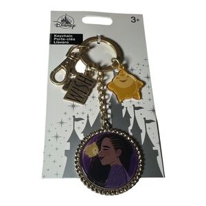 2023 Disney Parks Disney Wish Movie Asha and Star Keychain